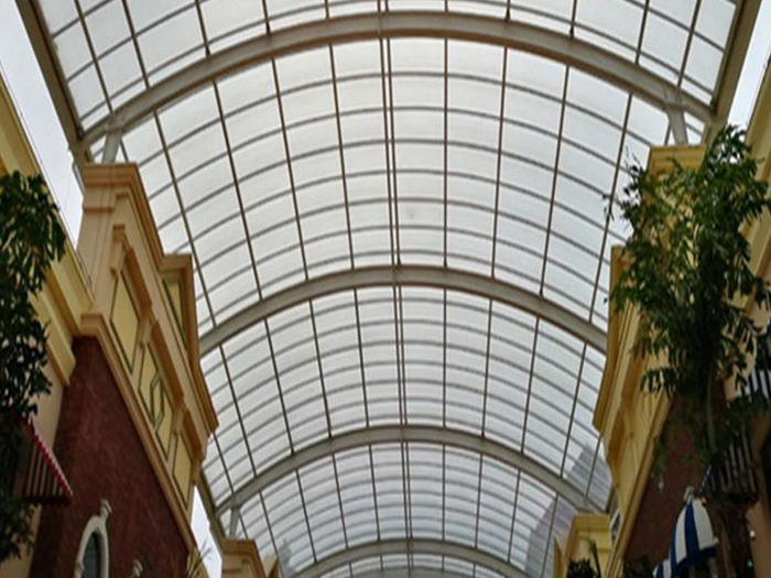 邵武屋面网架顶棚吊装方案